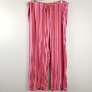 Victoria's Secret Pink Striped Pajama Pant